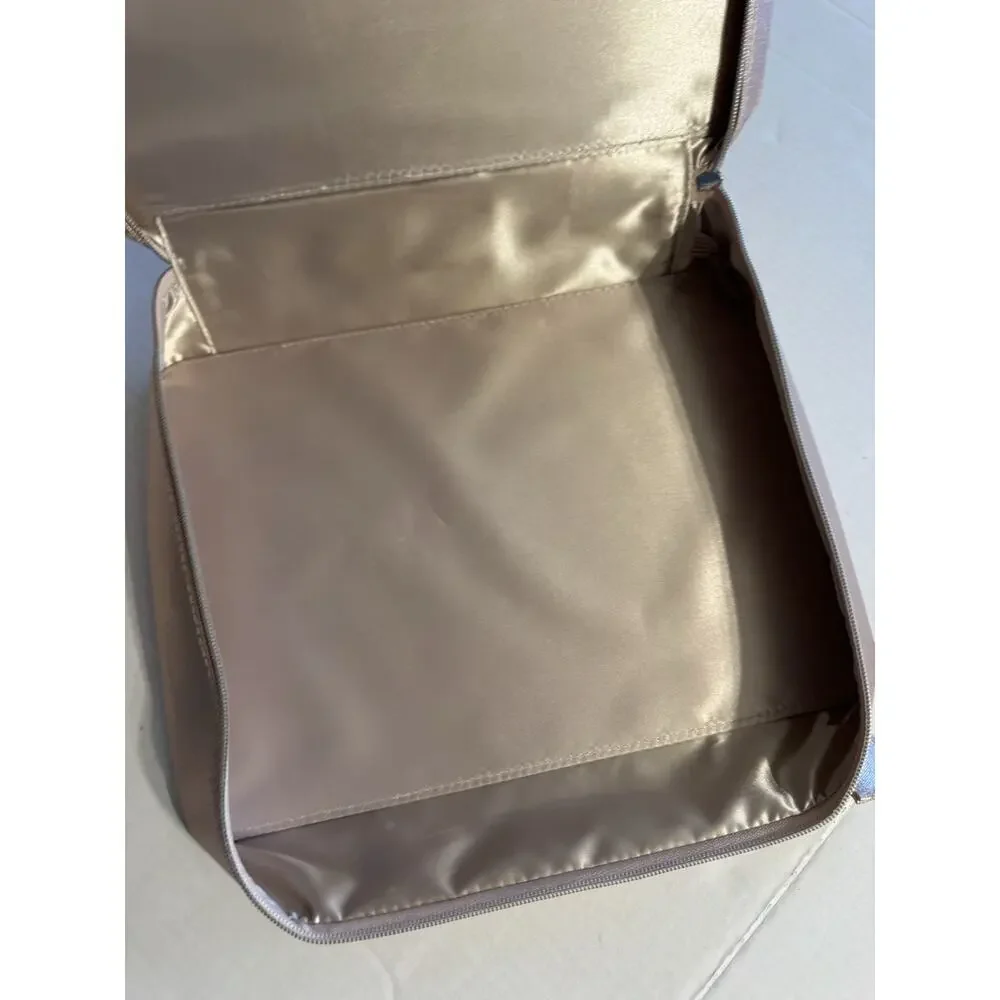 Lancome Holiday 2024 Ltd Edition Cosmetic Case Make-Up Bag 13” x 10” x 3.5”